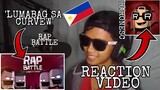 REACTION VIDEO | 'LUMABAG SA CURVEW RAP BATTLE' BY RARONESC | DJ LEE OFFICIAL