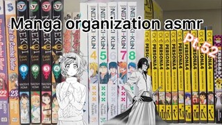 Manga organization asmr 🎏// Setup// Manga collection tiktoks pt.52 📗📚