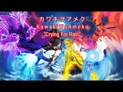 「 AMV 」 カワキヲアメクKawaki Wo Ameku Crying For Rain | Domekano OP Song But With Naruto Visuals