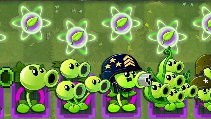 ความท้าทาย PvZ 2 - Peashooters และพืชอื่น ๆ เลเวล 100 เทียบกับทีม Birthday Pharaoh Zombies เลเวล 100