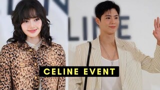 Park Bo-gum and Blackpink Lisa spotted in one event