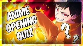 Guess the Anime Opening Quiz - 40 Openings [HARD]