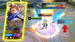 This Is How To Play Alucard| Savage Ranked Gameplay | Best Build|MLBB