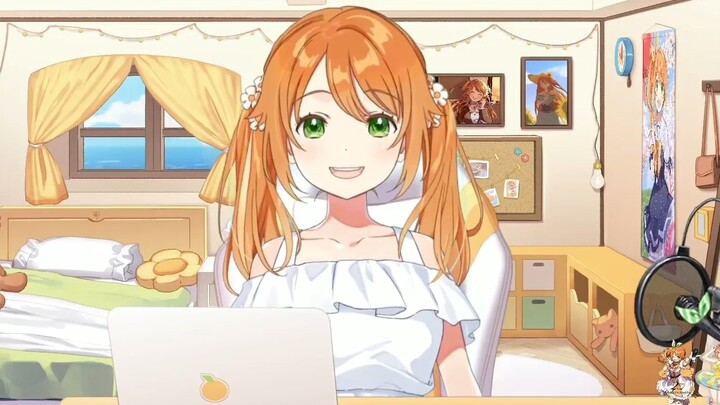 [Thịt nấu chín/chỉnh sửa] Hanamaru-san [Hanamaru Haru] trở thành tiền bối vtb và bắt đầu chỉ ra rằng