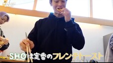 JPOP JO1 SHO BREAKFAST AT WINTER CAMP