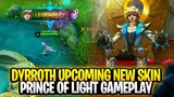 Dyrroth New Upcoming Skin Prince Of Light Gameplay | Mobile Legends: Bang Bang