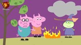 Peppa pig!Don't Be Afraid!! Peppa Pig turns into a Ghost - 粉紅豬小妹