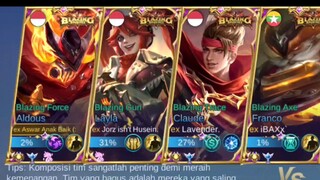 Ful Skin Squad Blazing, Auto Bantai Duo Bucin