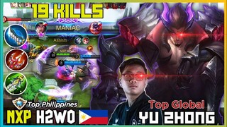 RIP Maniac!!! H2wo Funnel Yu Zhong 19 Kills | Top Philippines Player