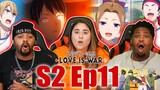 Yu Ishigami Closes His Eyes! kaguya sama love is war Season 2 Reaction episode 11