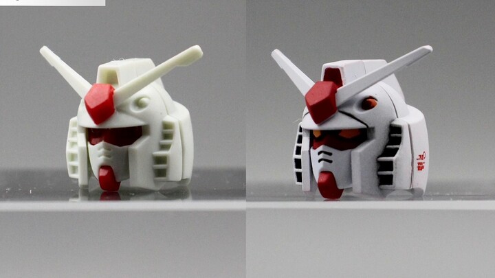 [Model spraying] The first HG newborn, and some feelings about spraying