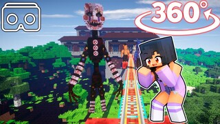 360° POV APHMAU saving friends from ANIMATRONICS - Roller Coaster