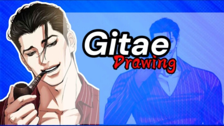 drawing Gitae lookism