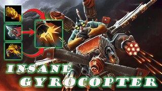 Gyrocopter- Dota 2 Higlight kills /MID/MMR GAMEPLAY