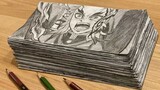 [Flip Animation] ใช้เวลา 60 วันในการวาดฉากต่อสู้ระหว่างเคียวจูโร่กับอาคาสะ