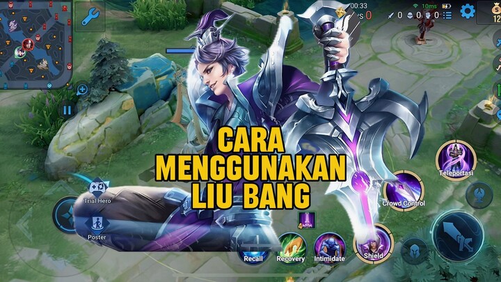 tutorial liu bang, hero baru honor of kings