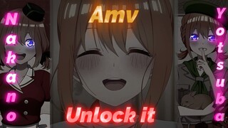 Unlock it (AMV) nakano yotsuba || bilibili || old proyek edit vibe 2021