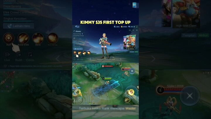 Kimmy new skin "High seas cadet " season first purchase shop S-35