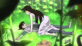 Shinichi jatuh, liontinnya nyala. Conan suka  Demon Slayer-ShinichiRan
