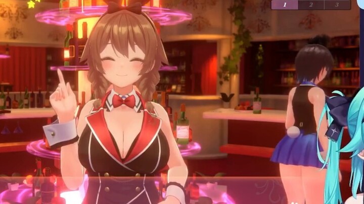 [Cat Thunder Simulator] Japanese hostess expert comments on cyber hostesses: unprofessional!