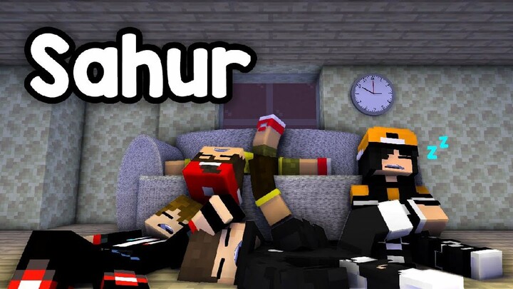 SAHUR - SKETSA MINECRAFT ANIMASI LUCU RAMADHAN