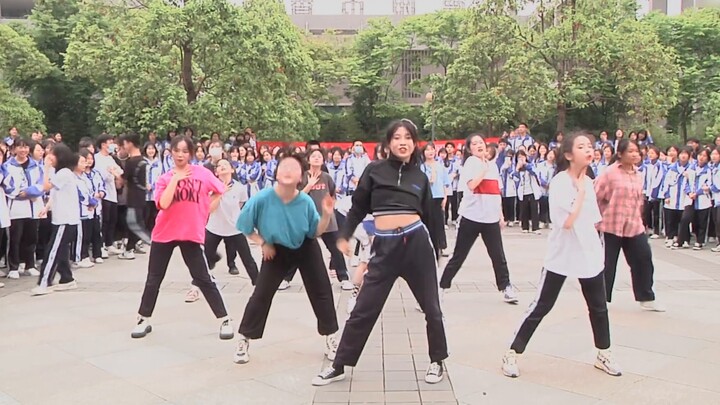 [Deyang No. 5 Middle School] This is actually a random dance among high school students? !