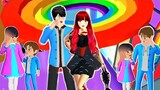 YUTA MIO MASA KECIL! Omg SAKURA Jadi ANIME nyasar ke YAKUZA! SAKURA SCHOOL SIMULATOR