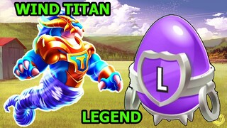 Hoan Thành Thử Thách Lấy Trứng Rồng LEGEND Sức Mạnh Của Wind Titan - EJ Dragon City Top Game