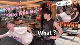 Tell Boyfriend：“Let's Do Something You Like…😳”  Lovely Couple In Gym🥰  Cute Gay Couple Prank