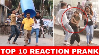TOP 10 Reaction Prank || Funniest Prank In India || EPIC REACTION 😂 SandeepYouTv