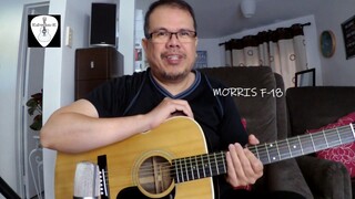 Morris F-18 Acoustic Guitar Review Demo