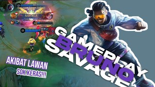 LAGI DAN LAGI BRUNO MENGGILA DAPAT SAVAGE 😎
