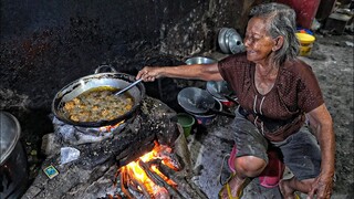 DIWARUNG INI NASI PECEL HARGANYA MASIH 3000 RUPIAH??? warung bubur brongkos Mbah Marsiah Magetan