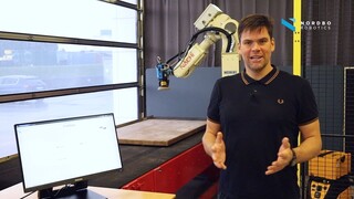 Tutorial: Sanding of a wooden table with CraftMate and Nachi | Nordbo Robotics