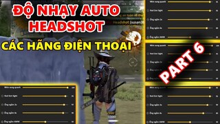 Độ Nhạy Kéo Tâm Auto Headshot Cho Các Hãng Điện Thoại - Configuración Para Dar Headshot