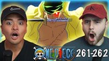 ZORO VS T-BONE! HE BUILT DIFFERENT! - One Piece Episode 261 & 262 REACTION + REVIEW!