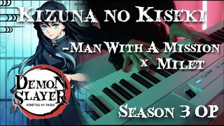 (Demon Slayer S3 OP) Kizuna no Kiseki | EMOTIONAL | Piano Cover by Music Lah