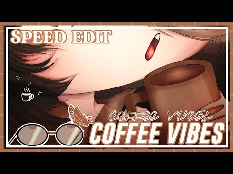 Coffee Vibes ☕︎ ↬『 Gacha Club SpeedPAIN 』