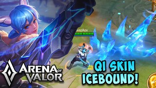 QI: ICEBOUND CRYSTALLINE SKIN REVIEW (Sound) | SS SKIN | Arena of Valor | ROV | Liên Quân Mobile