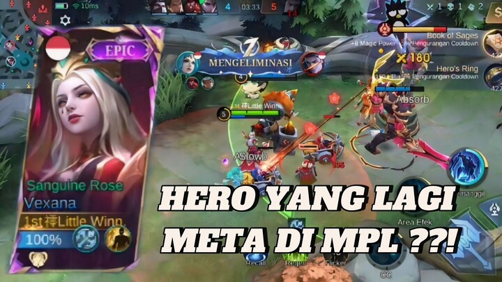 VEXANA FULL DAMAGE 1x COMBO LANGSUNG MATI !! 🤯🔥 || MOBILE LEGENDS