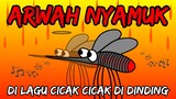 Ketika Nyamuk Jadi Arwah di Lagu CICAK CICAK DI DINDING 🎶 | Animasi Lokal Indonesia
