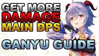 BEST GANYU BUILD FOR DAMAGE | GENSHIN IMPACT GANYU MAIN DPS GUIDE [FREE-TO-PLAY]