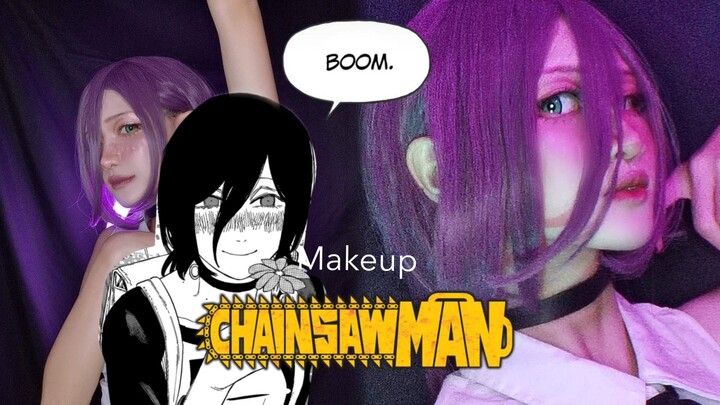 แต่งหน้าคอสเพลย์ : เรเซ่ Reze - レゼ [ Chainsaw Man - チェンソーマン ] Makeup Tutorial by Irene01