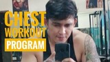 Vlog #2 Chest workout for beginners program/mhon