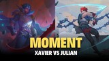 Moment Julian vs Xavier - Pembantaian Terkejam Di Land Of Dawn || Mobile Legends