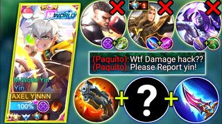 NEW UPDATE 10 HEROES BAN? YIN VS PRO PAQUITO IN SIDELANE | BEST SIDE BUILD & EMBLEM | MOBILE LEGENDS