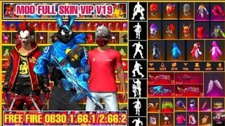 HƯỚNG DẪN MOD SKIN FREE FIRE OB30 V19 VIP  - MOD SKIN QUẦN ÁO ,  MOD SKIN SÚNG , PET , BOM KEO🇻🇳