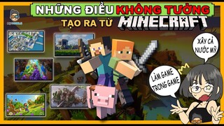 Soi Game | Những Thứ Không Tưởng Được Tạo Ra Từ MineCraft | Mọt Game Mobile