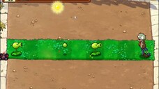 ZOMBI AKAN DATANG - AREA SIANG - PETUALANGAN - PLANT VS ZOMBIES - LEVEL 1-1