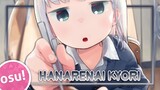 [osu!] Aharen-san wa Hakarenai OP | Hanarenai Kyori - TrySail